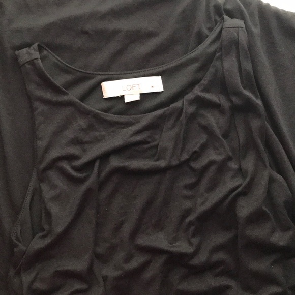 Loft Fashion Dresses & Skirts - Loft Ann Taylor black maxi dress